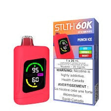 STLTH 60K PUNCH ICE DISPOSABLE VAPE (60000 PUFFS)