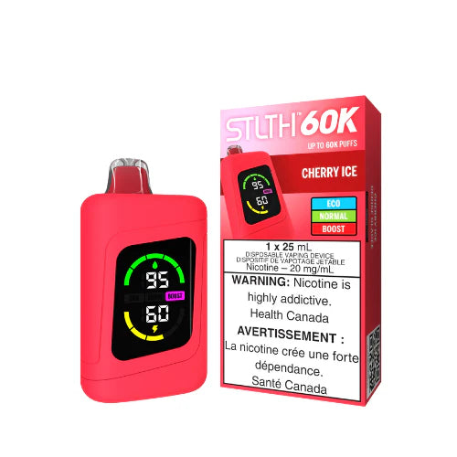 STLTH 60K CHERRY ICE DISPOSABLE VAPE (60000 PUFFS)