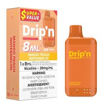 DRIP'N 16K Disposable Vape – Mango Peach Watermelon