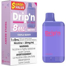 DRIP'N 16K Disposable Vape – Triple Berry