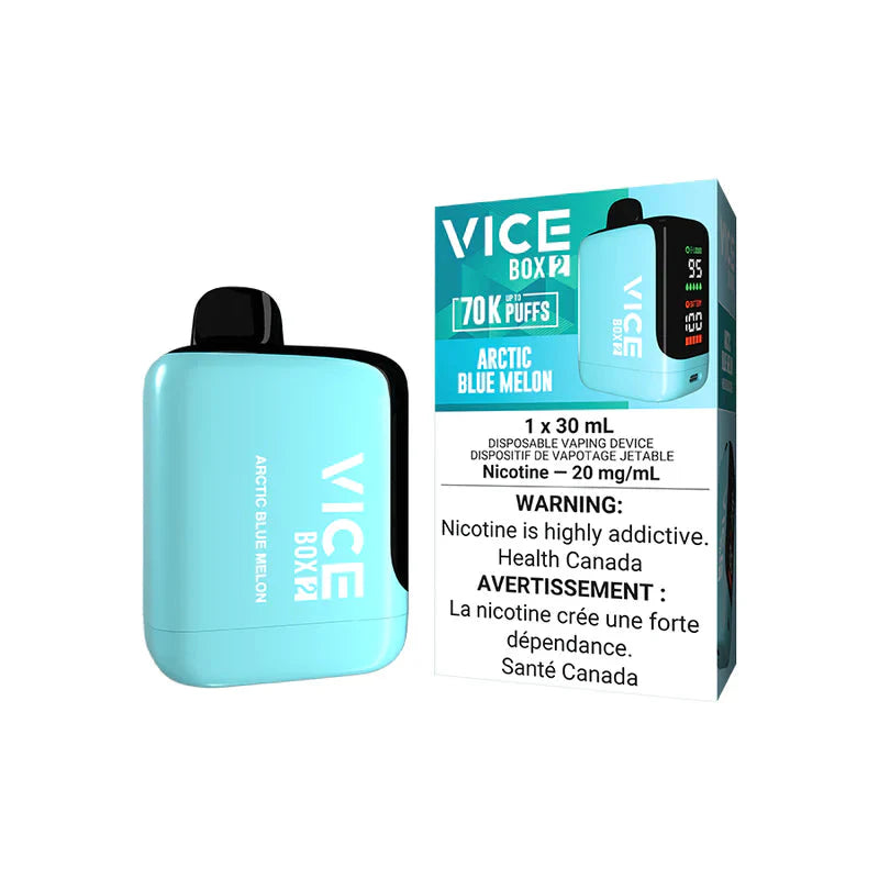 VICE Box 2 70K - Arctic Blue Melon | 70,000 Puffs | 30mL