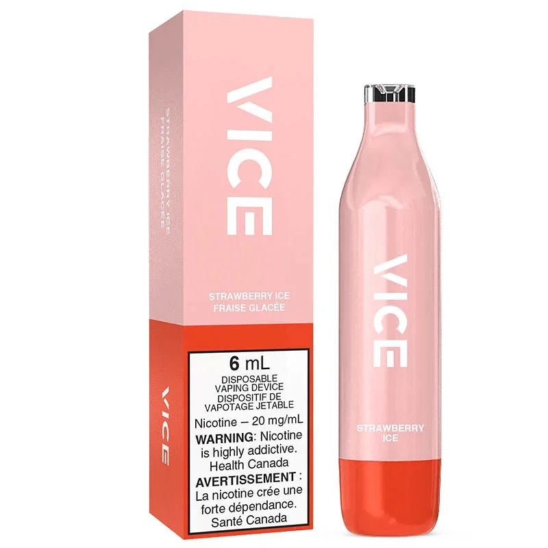 VICE 2500 DISPOSABLE VAPE- STRAWBERRY ICE