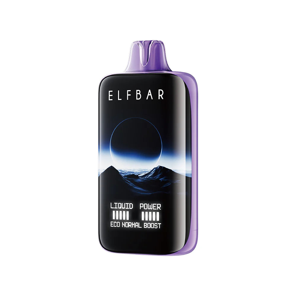 Elf Bar MoonNight 70k disposable vape | Grape Ice 70,000 Puffs (20ml/mg)