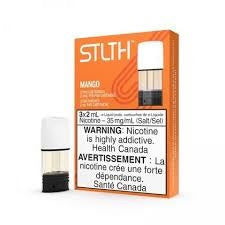 STLTH POD CARTRIDGE PRE-FILLED 3 PIECE PACK - MANGO
