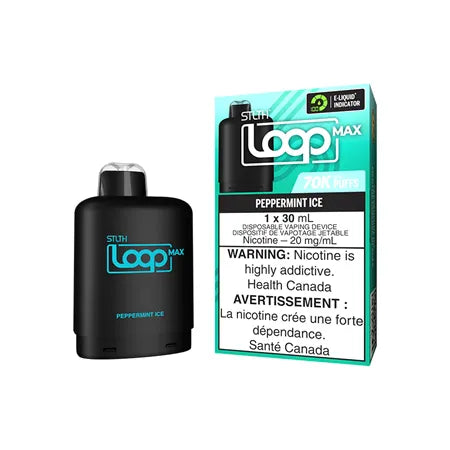 STLTH Loop 70K Pods – Peppermint Ice | 70,000 Puffs | 30mL