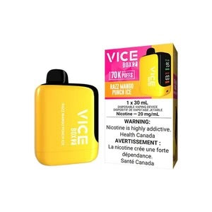 VICE Box 2 70K - Razz Mango Punch Ice | 70,000 Puffs | 30mL