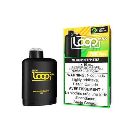 STLTH Loop 70K Pods – Mango Pineapple Ice | 70,000 Puffs | 30mL