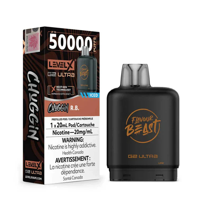 Flavour Beast Level X G2 Ultra 50K Puffs | R.B