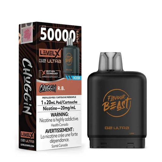 Flavour Beast Level X G2 Ultra 50K Puffs | R.B