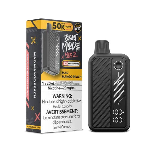 Flavour Beast Beast Mode Max 2 50K - Mad Mango Peach | 20ML