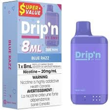 DRIP'N 16K Disposable Vape – Blue Razz