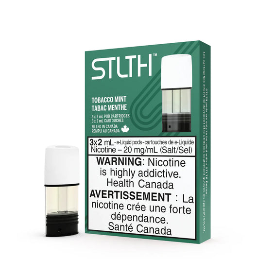 STLTH POD CARTRIDGE PRE-FILLED 3 PIECE PACK - TOBACCO MINT