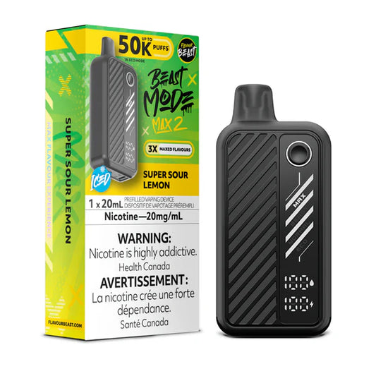 Flavour Beast Beast Mode Max 2 50K - Super Sour Lemon | 20ML