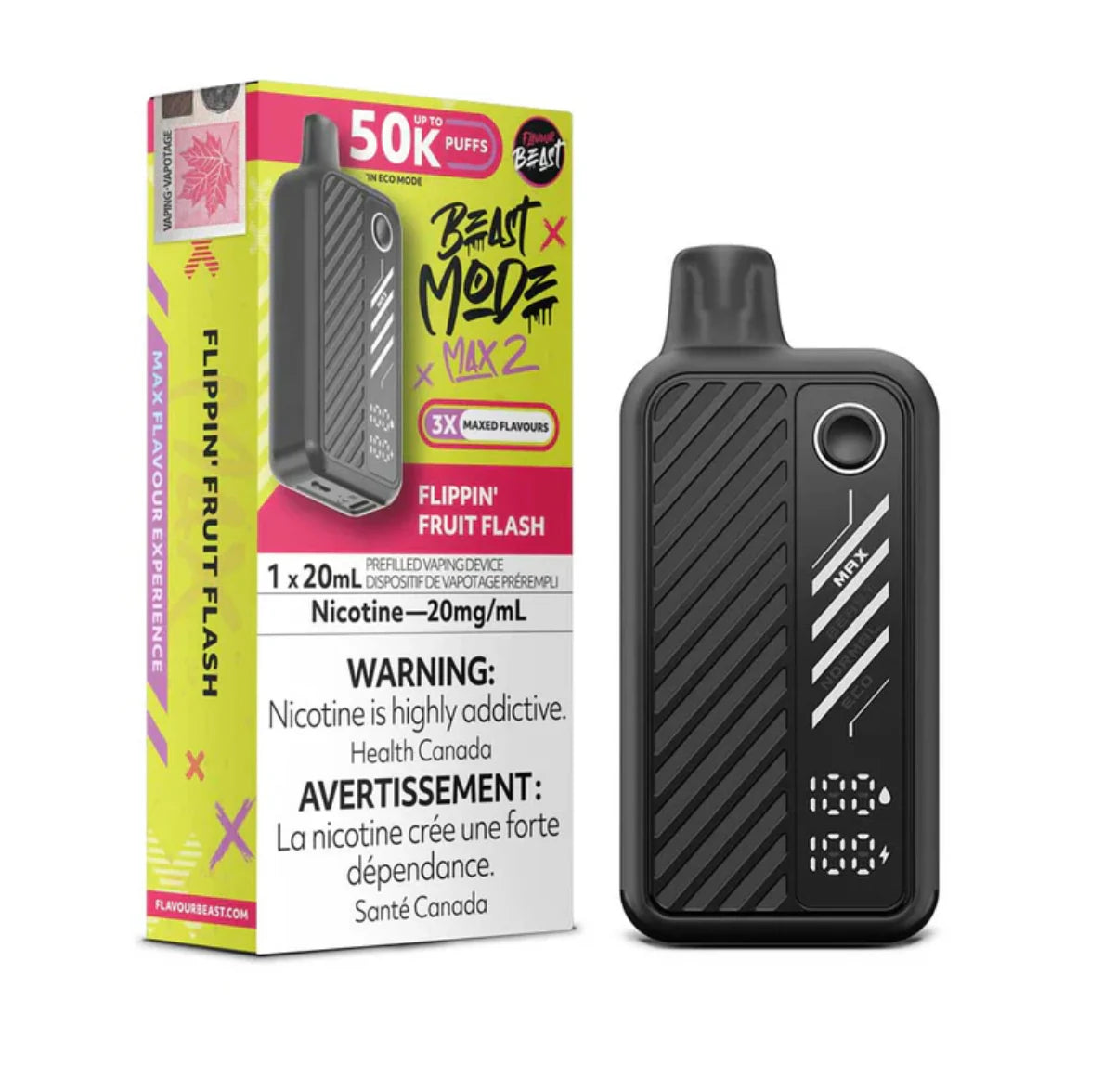 Flavour Beast Beast Mode Max 2 50K - Flippn' Fruit Flash | 20ML