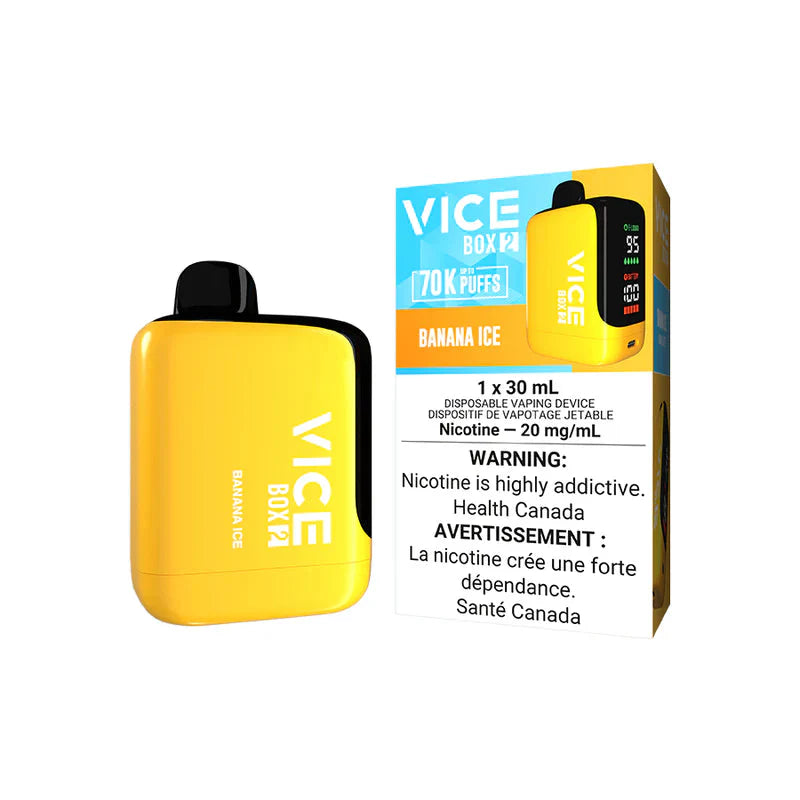 VICE Box 2 70K - Banana Ice | 70,000 Puffs | 30mL