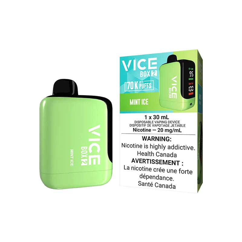 VICE Box 2 70K - Mint Ice | 70,000 Puffs | 30mL