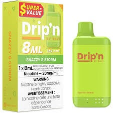 DRIP'N 16K Disposable Vape – Snazzy's Storm