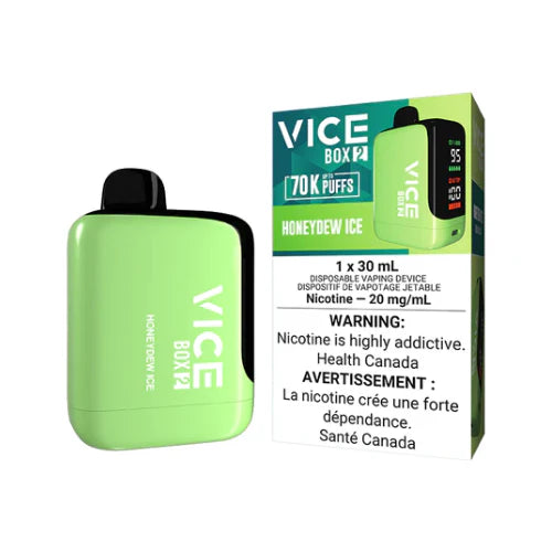 VICE Box 2 70K - Honeydew Ice | 70,000 Puffs | 30mL