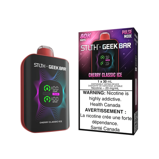 Stlth x geekbar 80k cherry classic ice