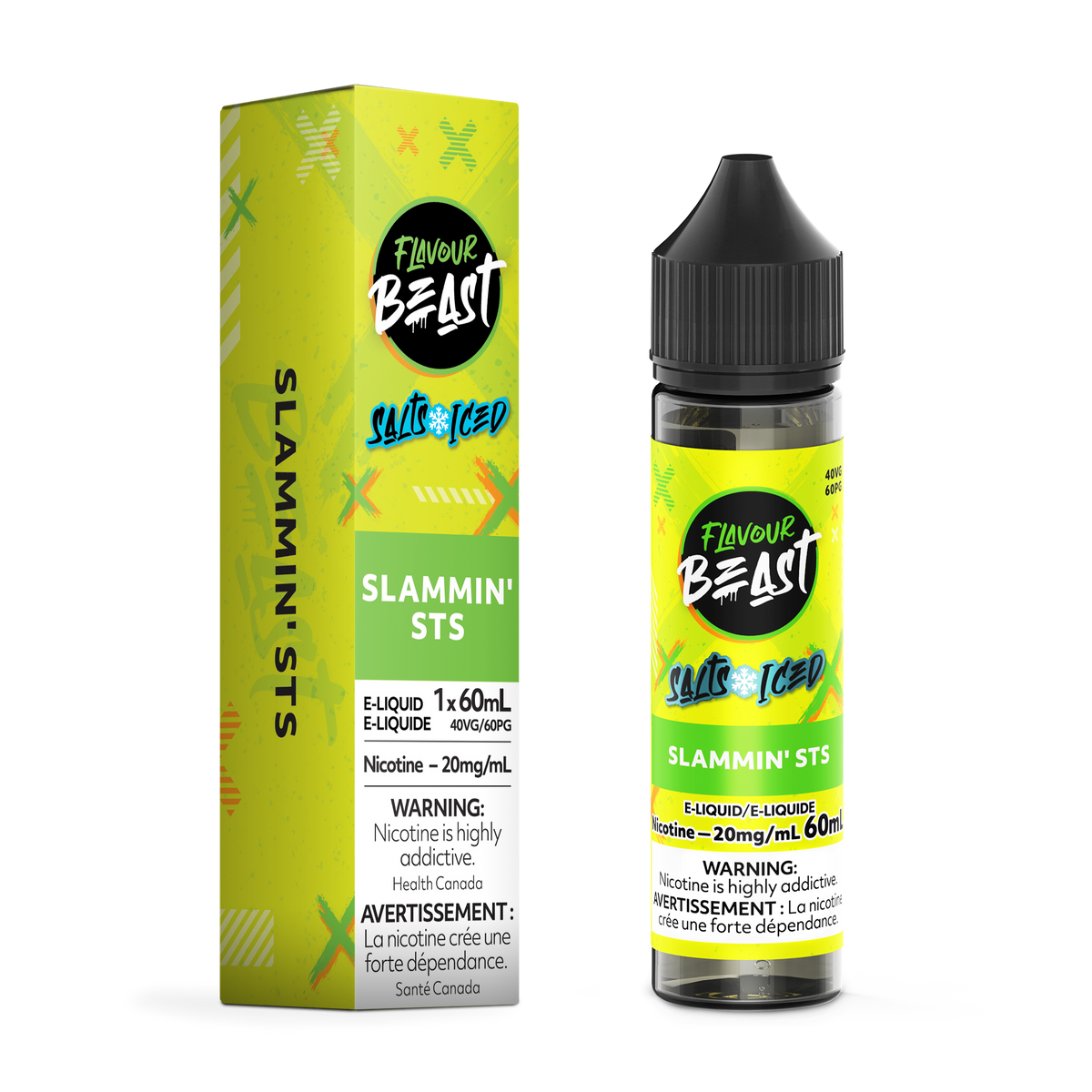 Flavour beast salt iced slammin STS
