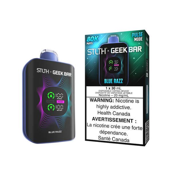 Stlth x geekbar 80k blue razz