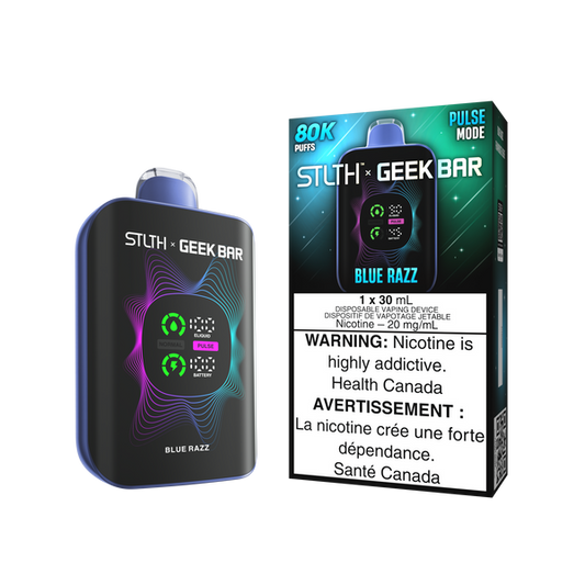 Stlth x geekbar 80k blue razz
