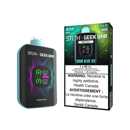Stlth x geekbar 80k sour blue ice