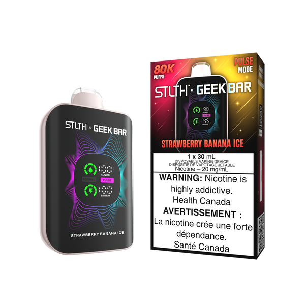 Stlth x geekbar 80k strawberry banana ice
