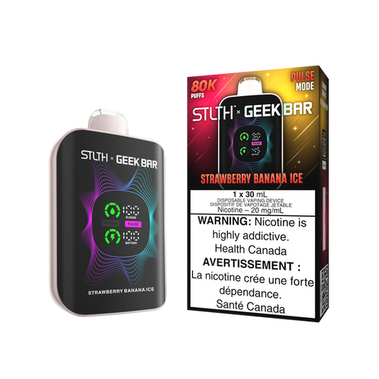 Stlth x geekbar 80k strawberry banana ice