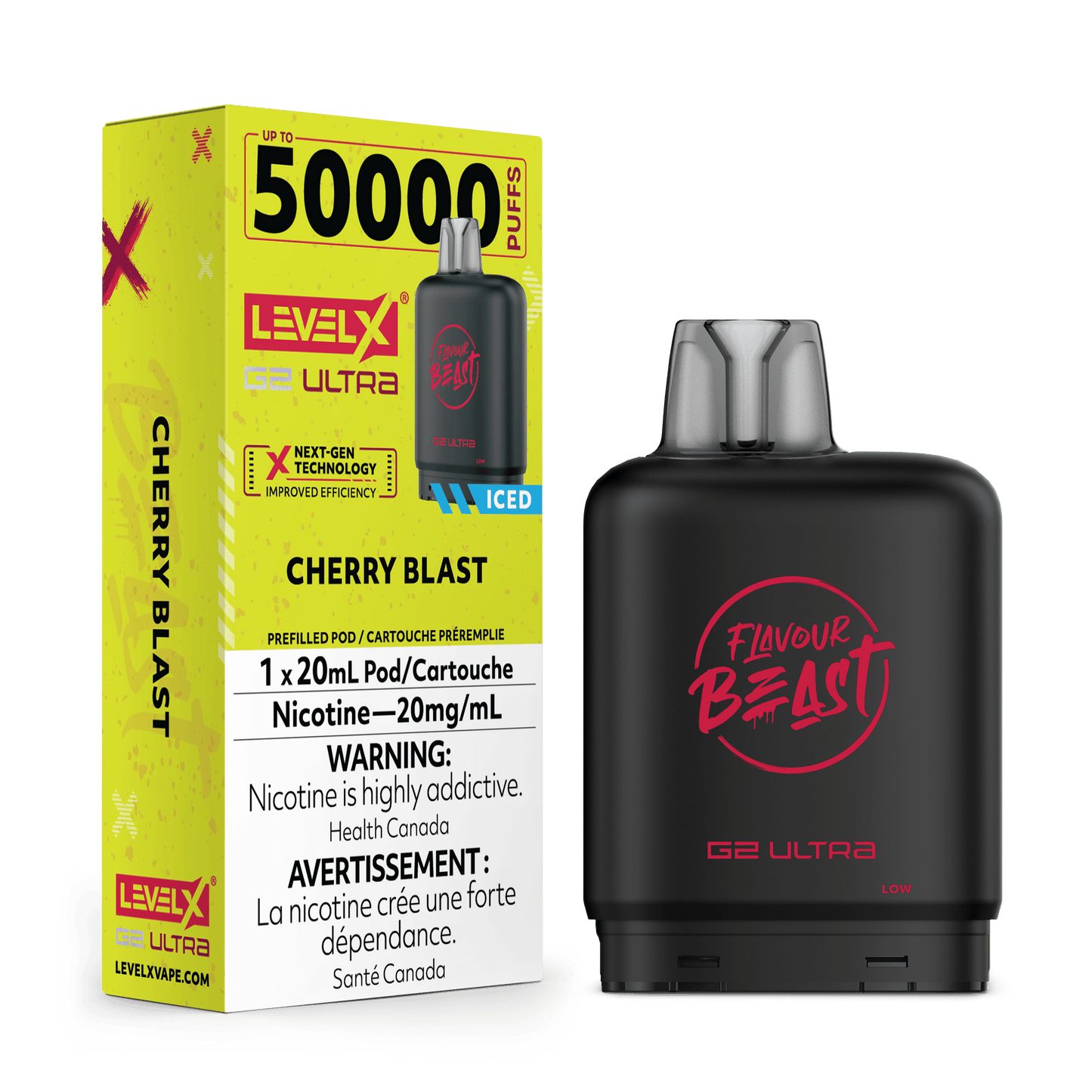 Level x g2 ultra 50k cherry blast