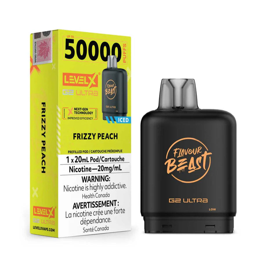 Level x g2 ultra 50k frizzy peach