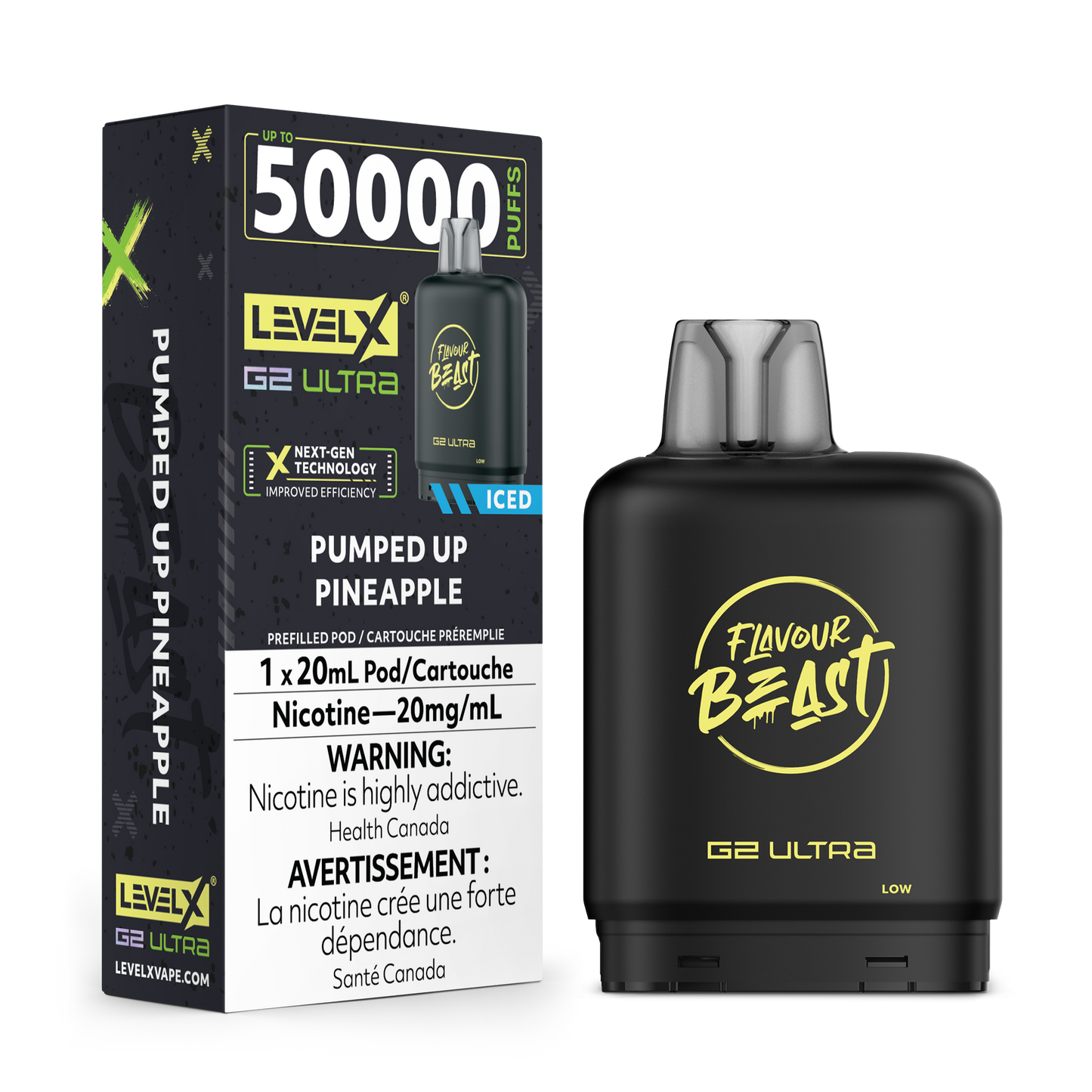 Level x g2 ultra 50k pumped up pineapple