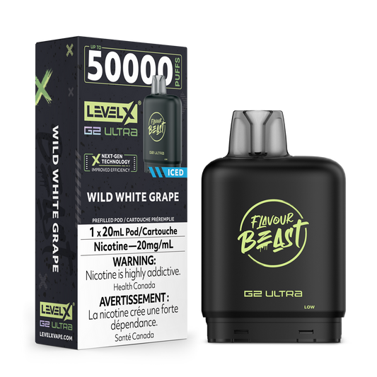 Level x g2 ultra 50k wild white grape