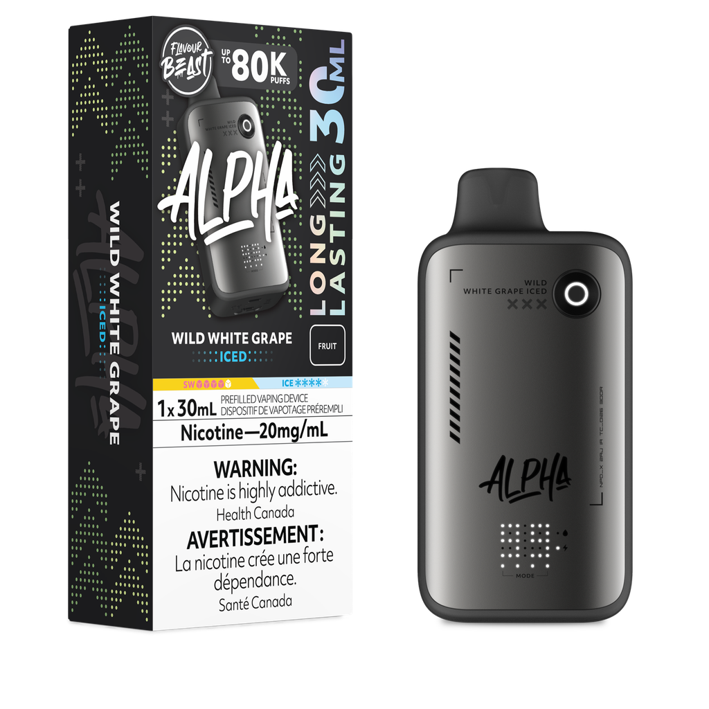 Flavour beast Alpha 80k wild white grape