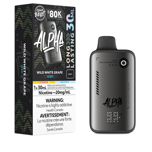 Flavour beast Alpha 80k wild white grape