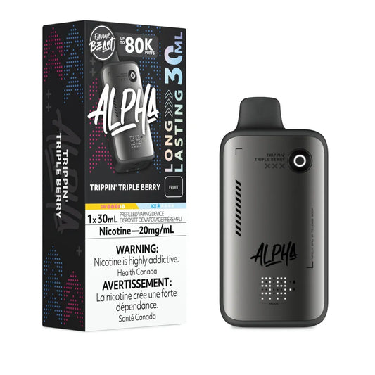 Flavour beast Alpha 80k trippin triple berry