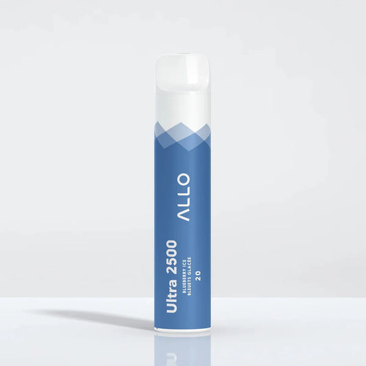 ALLO Ultra 2500 Disposable Vape – Blueberry Ice | 2500 Puffs | 10mL