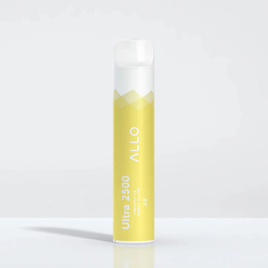 ALLO Ultra 2500 Disposable Vape – Pineapple Ice | 2500 Puffs | 10mL