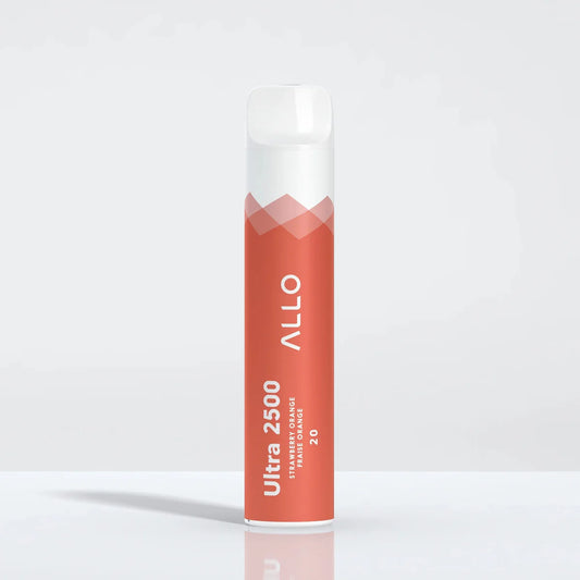 ALLO Ultra 2500 Disposable Vape – Strawberry Orange | 2500 Puffs | 10mL
