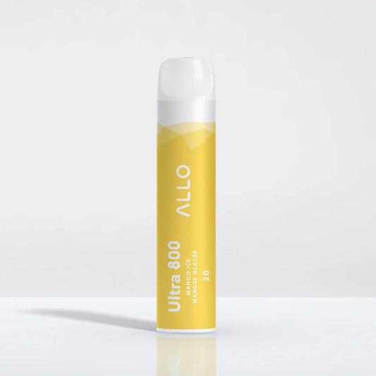 Allo Ultra 800 Disposable Vape – Mango Ice | 800 Puffs | 3.8mL