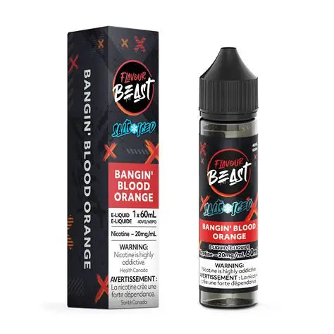 Flavour Beast Salt Nic E-liquid 60ml | Bangin' Blood Orange Iced