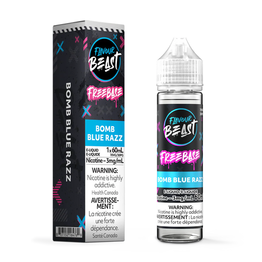 Flavour Beast Freebase 60ml - Bomb Blue Razz