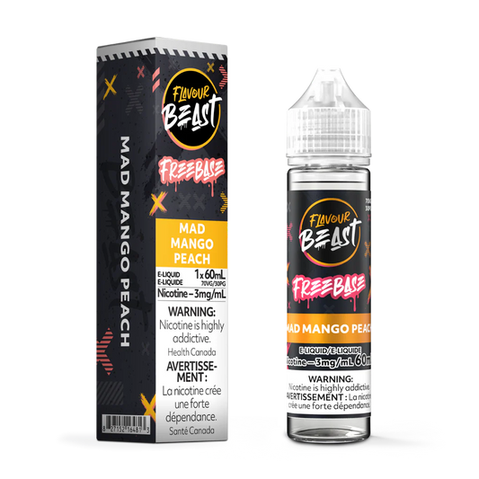 Flavour Beast Freebase 60ml - Mad Mango Peach