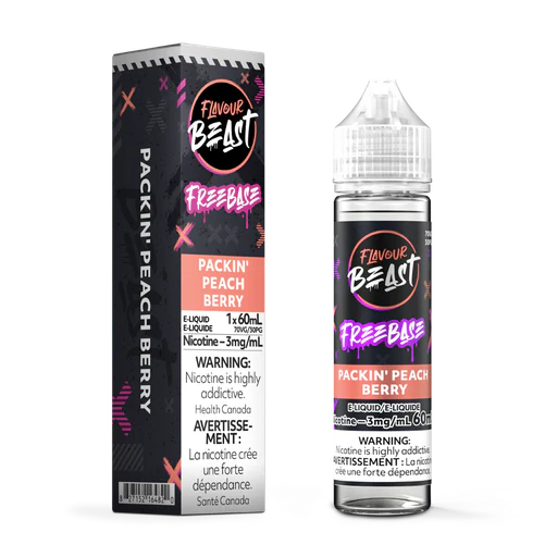 Flavour Beast Freebase 60ml - Packin' Peach Berry