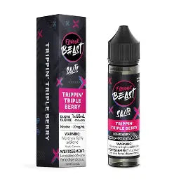 Flavour Beast Salt Nic E-liquid 60ml |Trippin Triple Berry