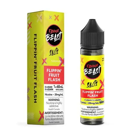 Flavour Beast Salt Nic E-liquid 60ml | Flippn' Fruit Flash Iced