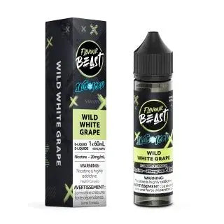 Flavour Beast Salt Nic E-liquid 60ml | Wild White Grape iced