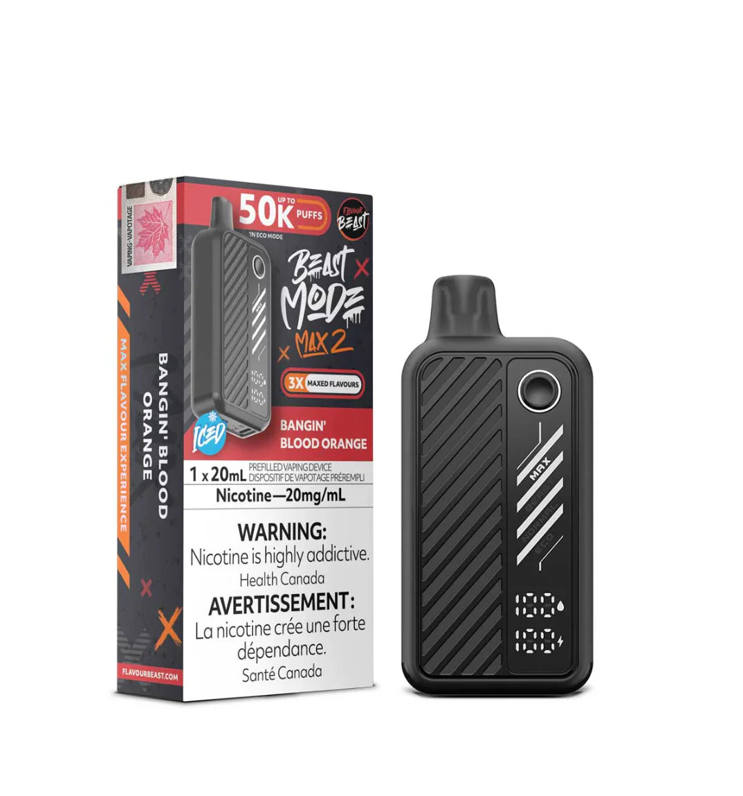 Flavour Beast Beast Mode Max 2 50K - Bangin' Blood Orange | 20ML