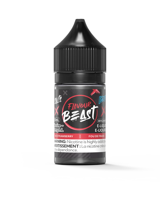FLAVOUR BEAST E-LIQUID 30ML - SIC STRAWBERRY ICED