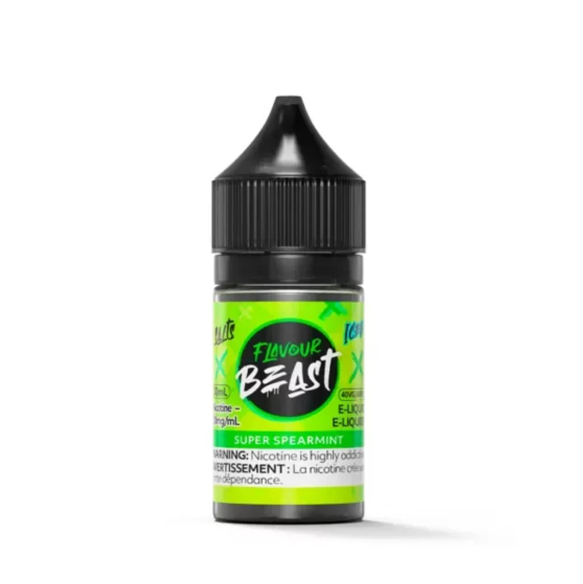 FLAVOUR BEAST E-LIQUID 30ML - SUPER SPEARMINT ICED